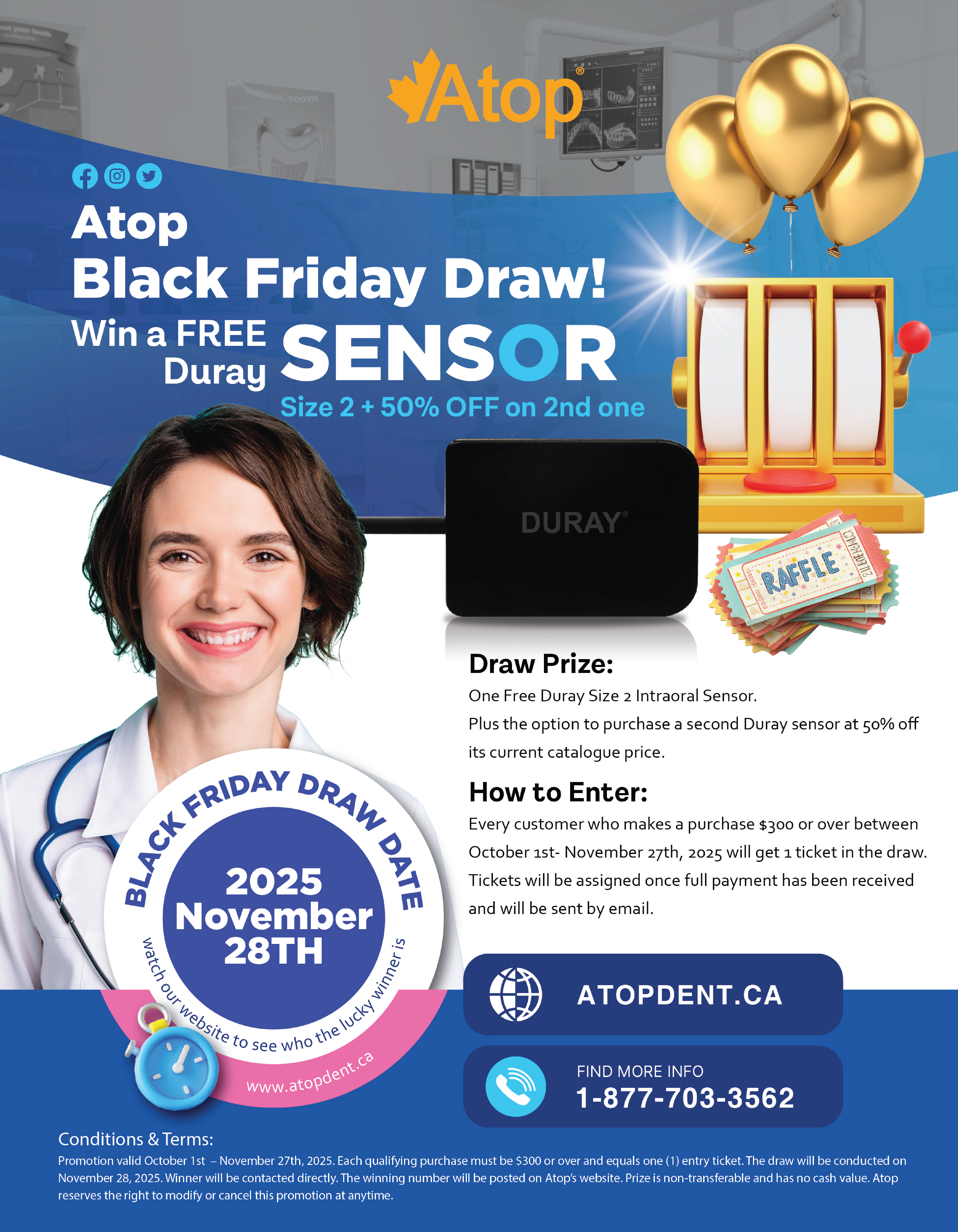 Atop black friday draw media