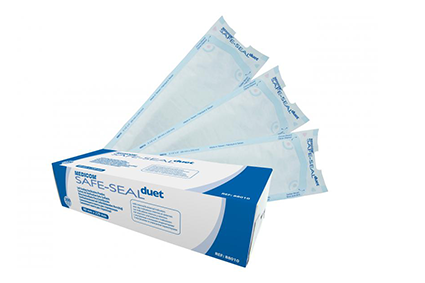 Safe seal duet sterilization pouches medicom