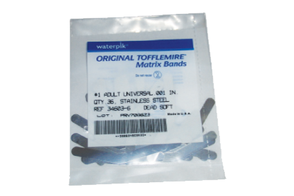 Original tofflemire dead soft matrix bands  waterpik