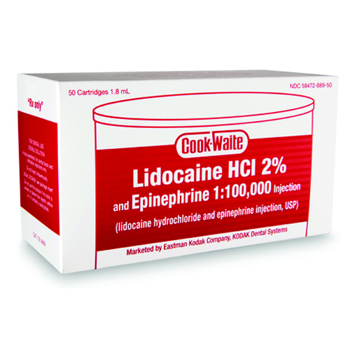 Lidocaine red