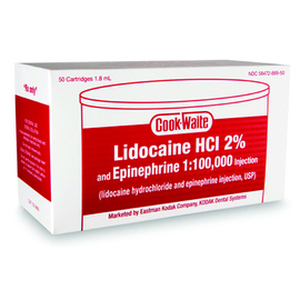 Large lidocaine red