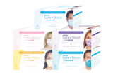 Thumb safe mask blue pink