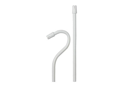 Saliva ejectors white with white