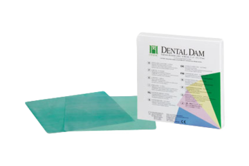 Large dental rubber dam hygienic