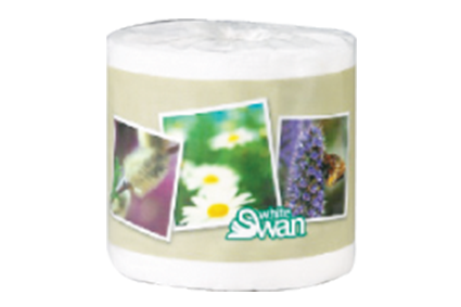 Paper tissue white swan