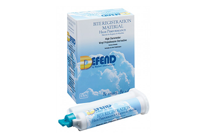 Bite registration material defend