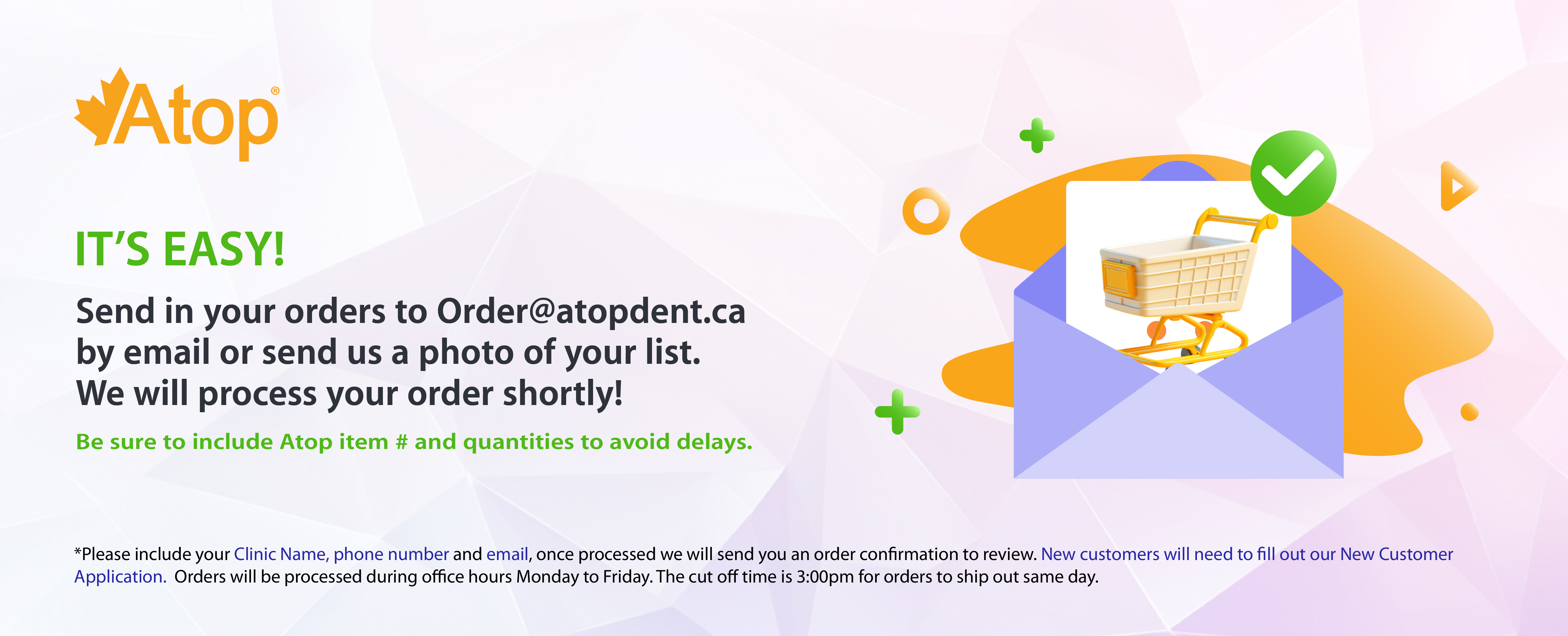 Atop email order banner 2025 01