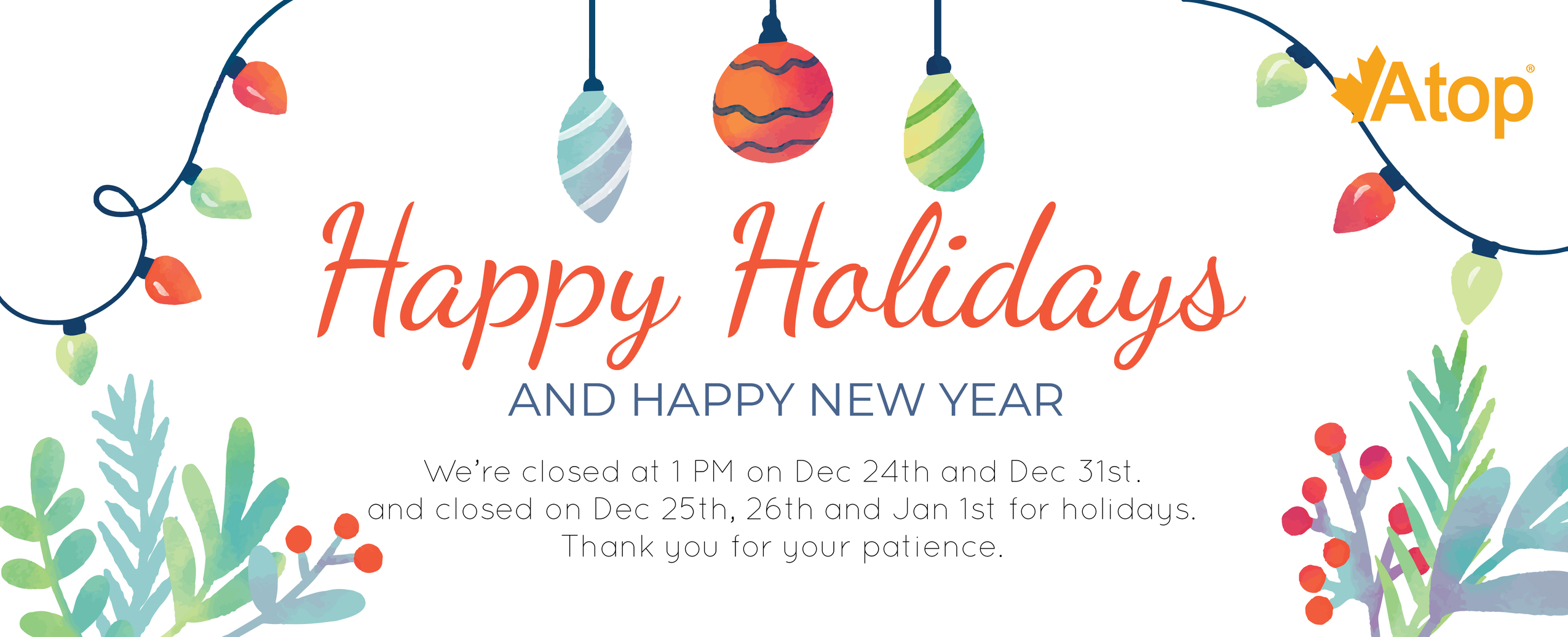 Good size holiday hours 25 01